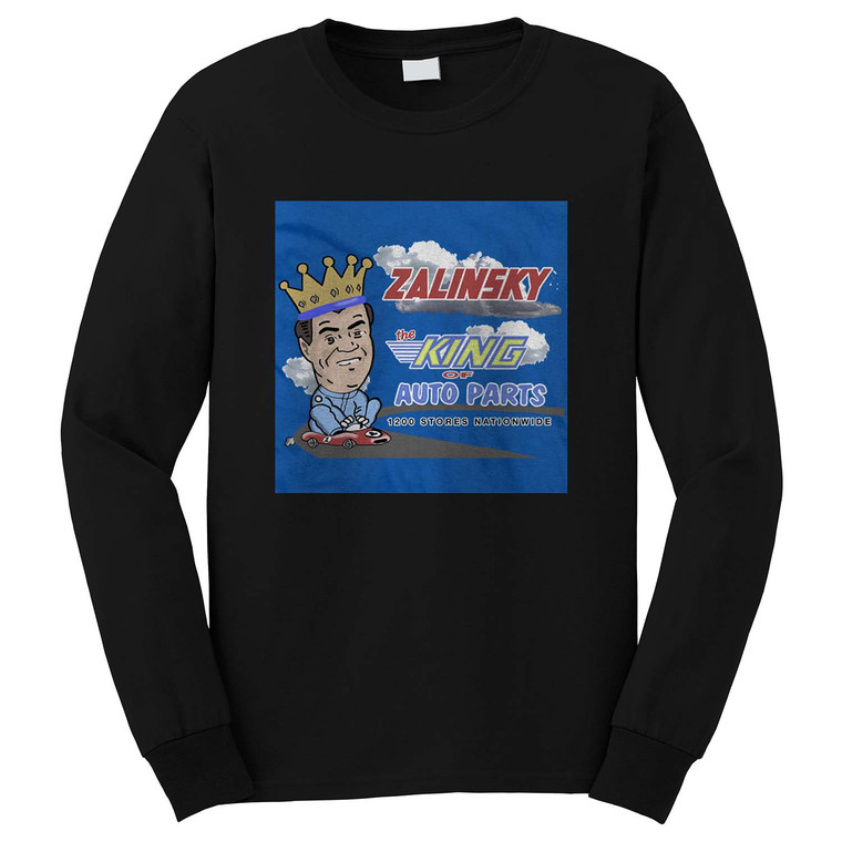 ZALINSKY THE KING OF AUTO PARTS Long Sleeve T-Shirt