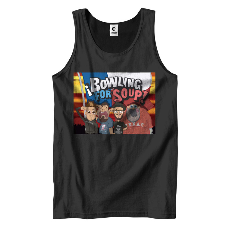 BOWLING FOR SOUP LUNCH DRUNK LOVE Men's Tank Top