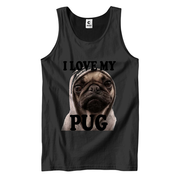 CASUAL PUG LIFE Men's Tank Top