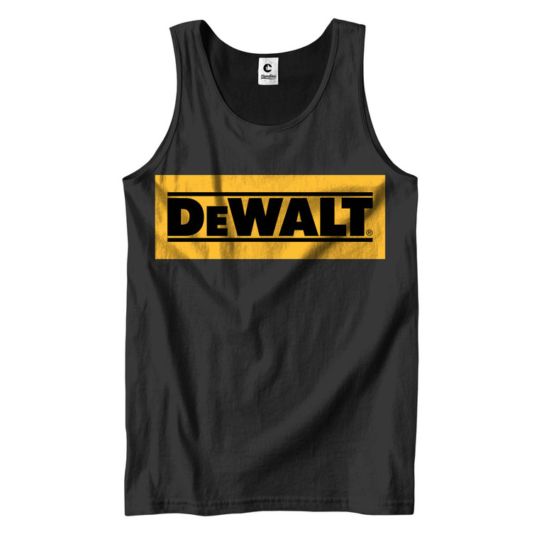 DEWALT TOOLS LOGO Men's Tank Top DEWALT TOOLS LOGO Men's Tank Top