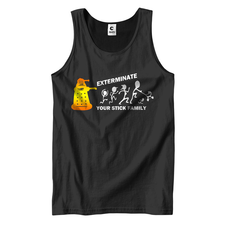 DOCTOR WHO EXTERMINATE Men's Tank Top