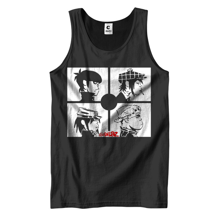 GORILLAZ DEMON DAYS BAND 2 Men's Tank Top