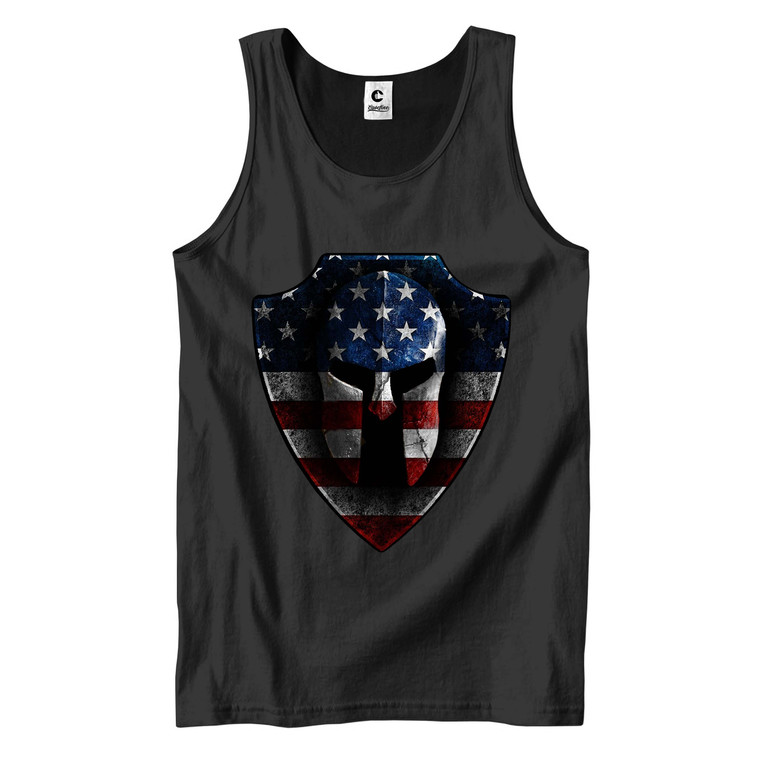 GRUNT STYLE AMERICAN SPARTAN 2 Men's Tank Top