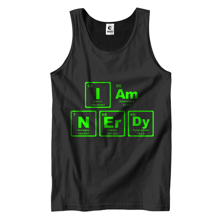 I AM NERDY PERIODICALLY Men's Tank Top