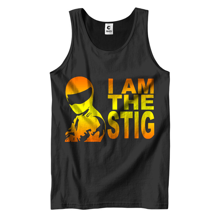 I AM THE STIG TOP GEAR FOR SPEED Men's Tank Top