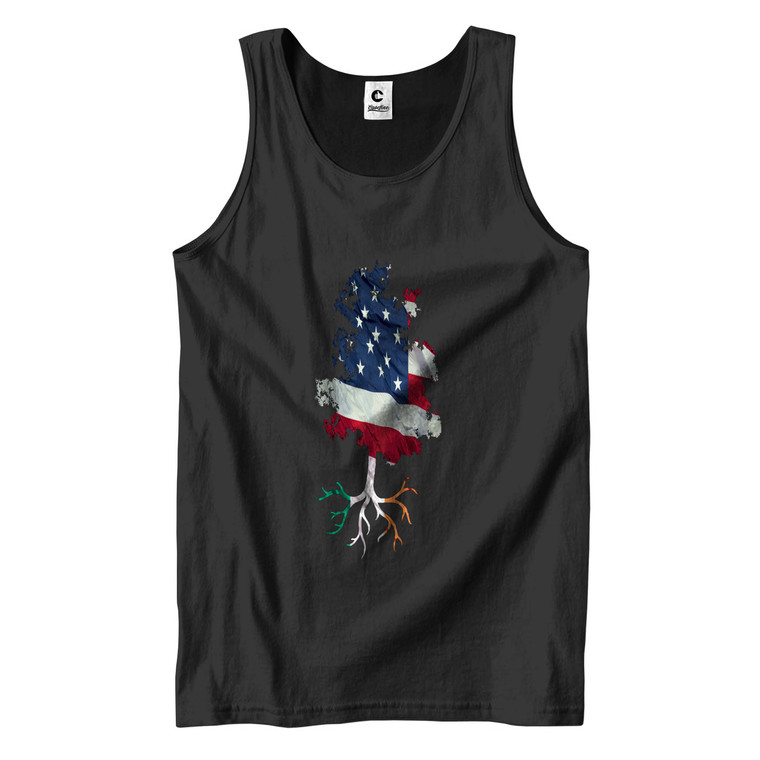 IRISH AMERICAN FLAG 2 Men's Tank Top