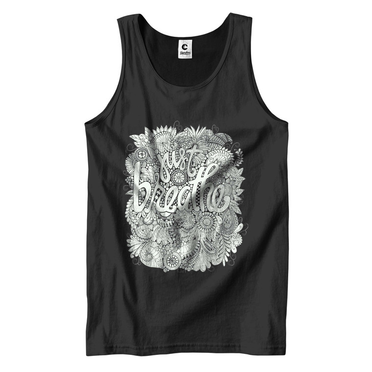 JUST BREATHE 1 Men's Tank Top