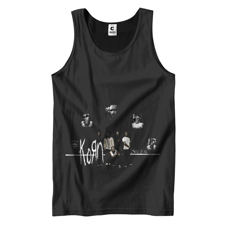 KORN BAND METAL Men's Tank Top KORN BAND METAL Men's Tank Top