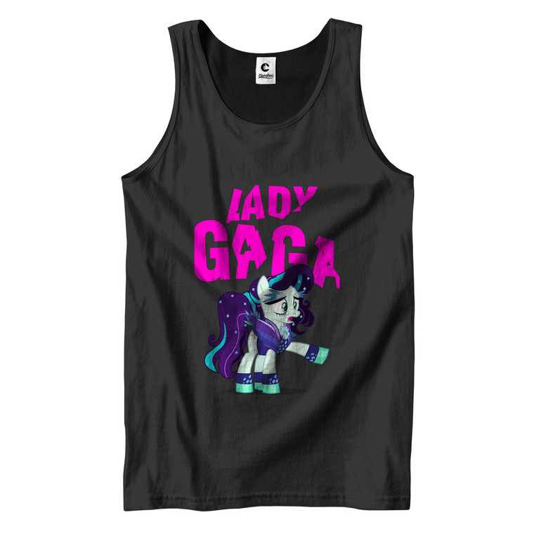 LADY GAGA PONY RIDE Men's Tank Top