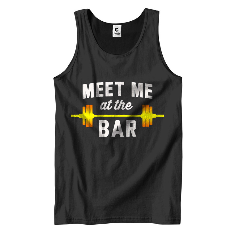 MEET ME AT THE BAR Men's Tank Top MEET ME AT THE BAR Men's Tank Top