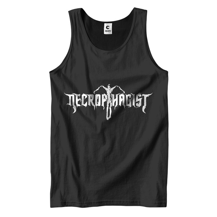 NECROPHAGIST Death Metal Band Logo Men's Tank Top