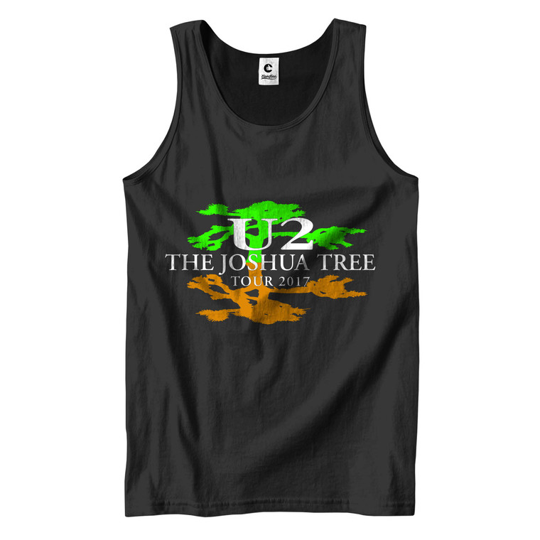 NEW U2 THE JOSHUA TREE ROCK BAND Men's Tank Top