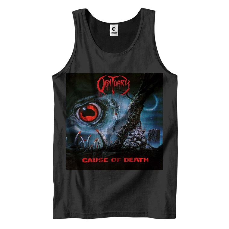OBITUARY CAUSE OF DEATH Men's Tank Top