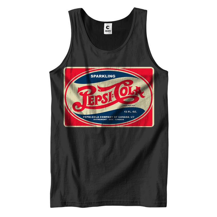 PEPSI COLA LOGO CLASSIC Men's Tank Top PEPSI COLA LOGO CLASSIC Men's Tank Top