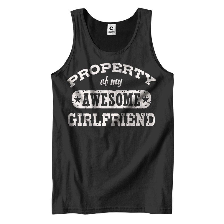 PROPERTY OF MY GIRLFRIENDS Men's Tank Top