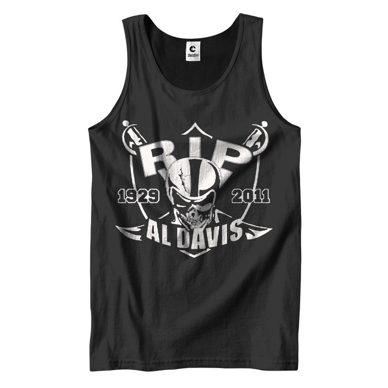 RAIDER NATION Oakland Raiders Al Davis Men's Tank Top RAIDER NATION Oakland Raiders Al Davis Men's Tank Top