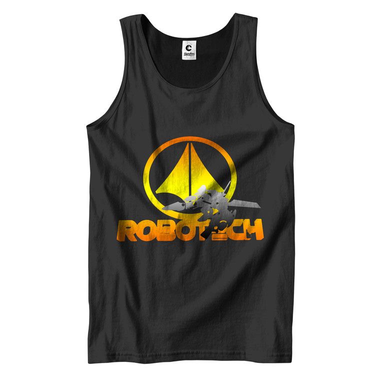ROBOTECH Anime Cartoon Logo Men's Tank Top ROBOTECH Anime Cartoon Logo Men's Tank Top