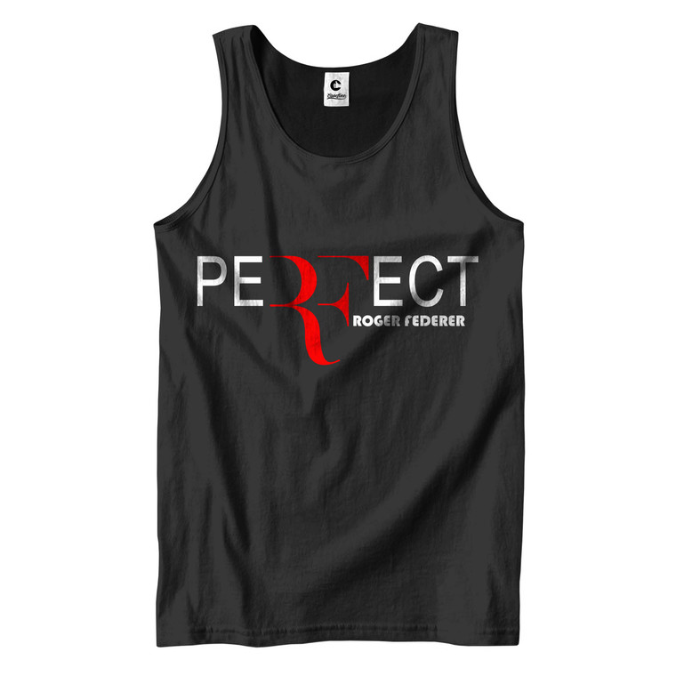 ROGER FEDERER BLACK Men's Tank Top ROGER FEDERER BLACK Men's Tank Top