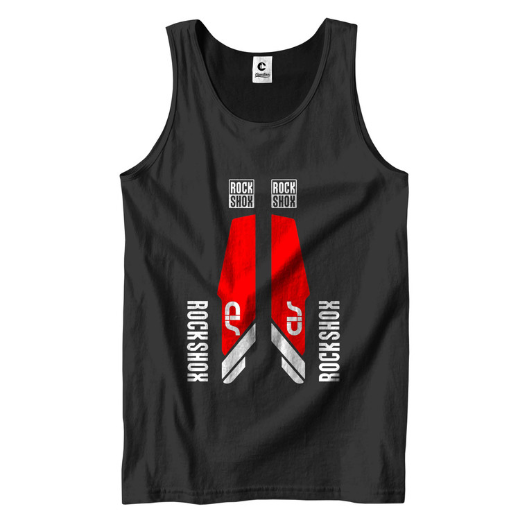 ROXK SHOX SUSPENSION BIKE Men's Tank Top ROXK SHOX SUSPENSION BIKE Men's Tank Top