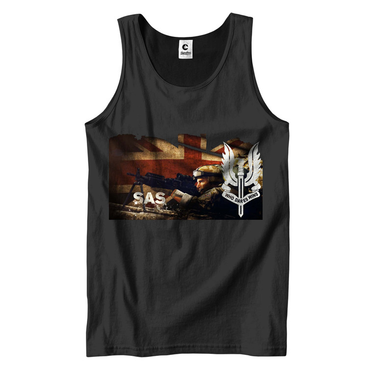 SAS SPECIAL AIR SERVICE BRITISH ARMY 2 Men's Tank Top SAS SPECIAL AIR SERVICE BRITISH ARMY 2 Men's Tank Top