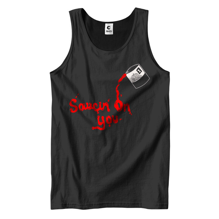 SAUCIN ON YOU Men's Tank Top SAUCIN ON YOU Men's Tank Top