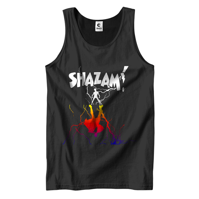 SHAZAM CAPTAIN MARVEL Men's Tank Top SHAZAM CAPTAIN MARVEL Men's Tank Top