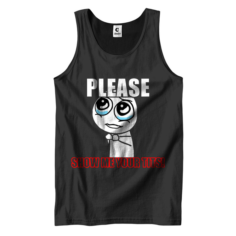 SHOW ME YOUR TITS Men's Tank Top
