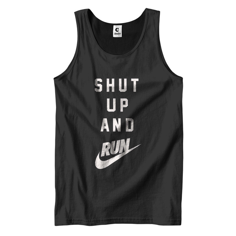 SHUT UP & RUN Men's Tank Top SHUT UP & RUN Men's Tank Top