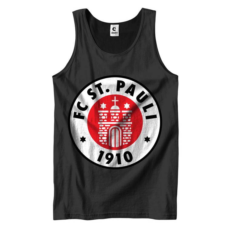 ST. PAULI ANTI-FASCISM SOCCER Men's Tank Top ST. PAULI ANTI-FASCISM SOCCER Men's Tank Top