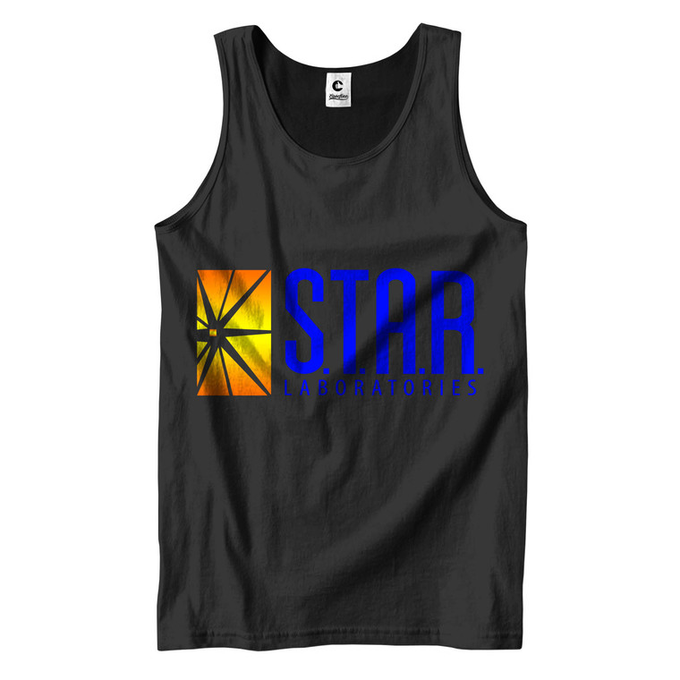 STAR Laboratories Logo The Flash Men's Tank Top STAR Laboratories Logo The Flash Men's Tank Top