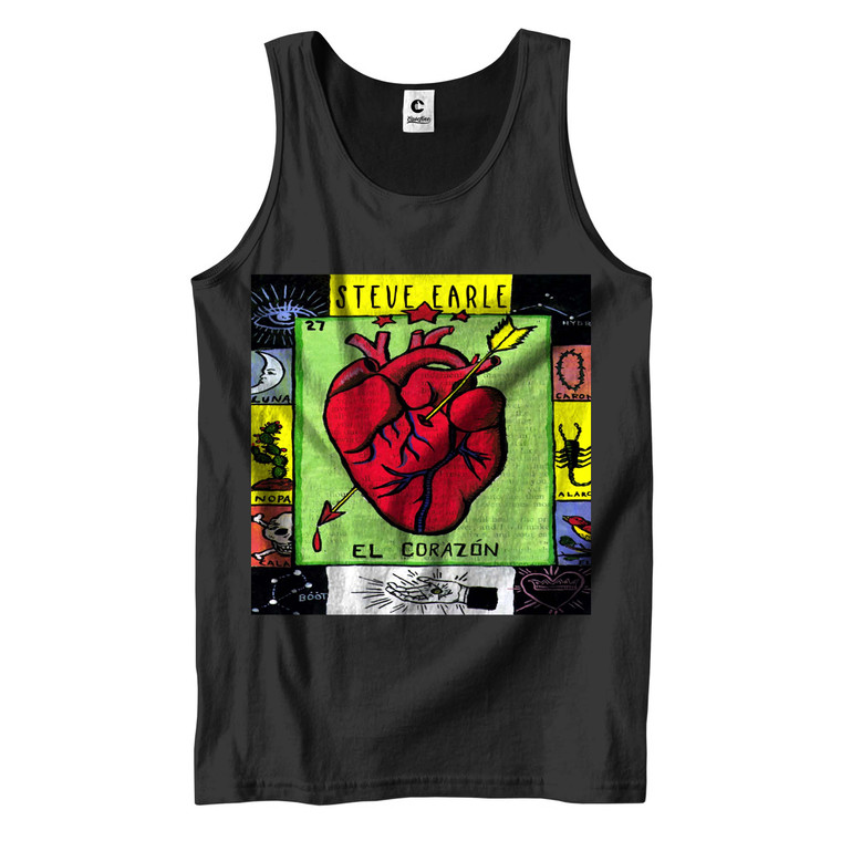 STEVE EARLE El Corazón Men's Tank Top STEVE EARLE El Corazón Men's Tank Top