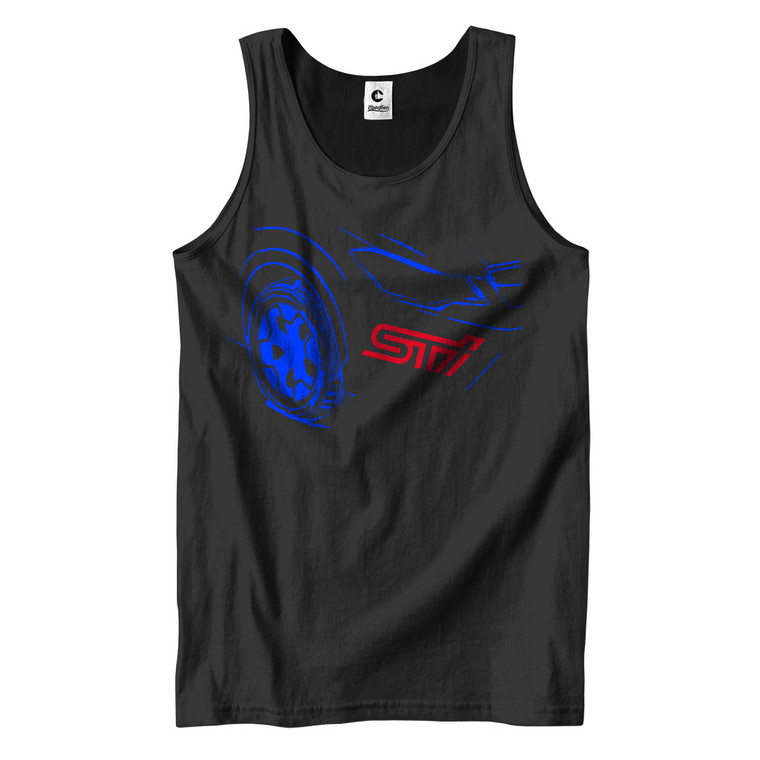 STI SUBARU 1 Men's Tank Top STI SUBARU 1 Men's Tank Top