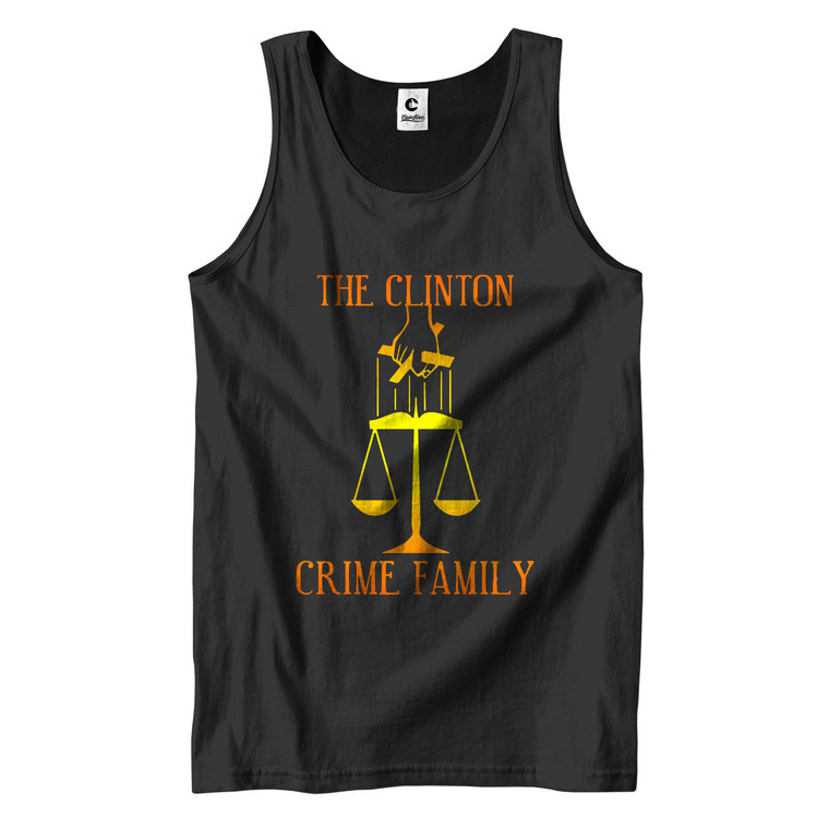THE CLINTON CRIME FAMILY Men's Tank Top