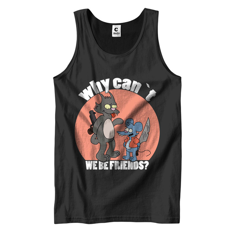 THE ITCHY AND SCRATCHY Men's Tank Top