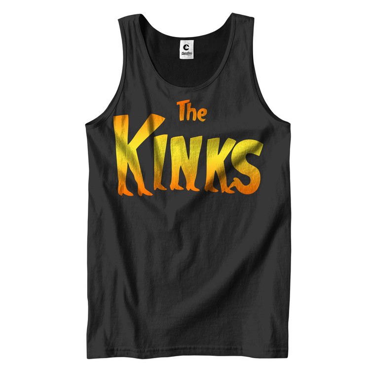 THE KINKS English Rock Band Logo Men's Tank Top THE KINKS English Rock Band Logo Men's Tank Top