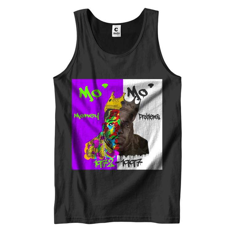 THE NOTORIOUS BIG MO MONEY MO PROBLEMS Men's Tank Top THE NOTORIOUS BIG MO MONEY MO PROBLEMS Men's Tank Top