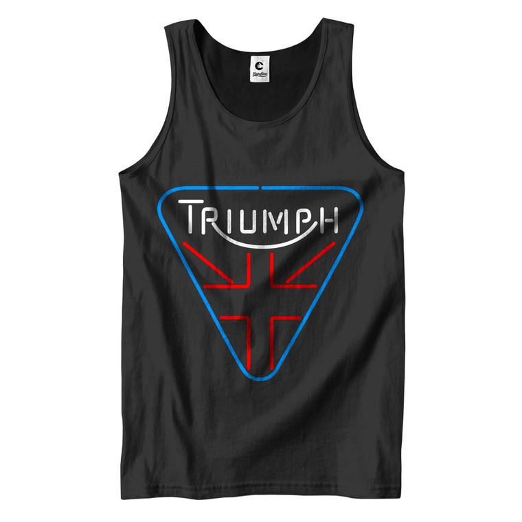 TRIUMPH Logo Motorcycle Men's Tank Top
