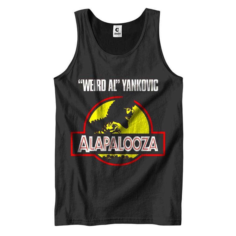 WEIRD AL YANKOVIC THE MANDATORY Men's Tank Top WEIRD AL YANKOVIC THE MANDATORY Men's Tank Top