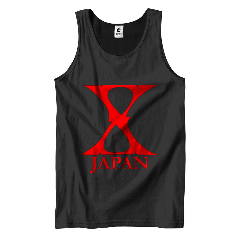 X JAPAN YOSHIKI TOSHI HIDE JAPANESE BAND Men's Tank Top