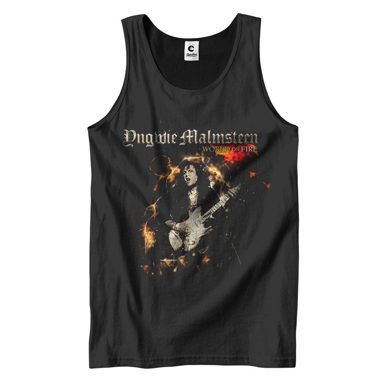 YNGWIE MALMSTEENS WORLD TOUR Men's Tank Top