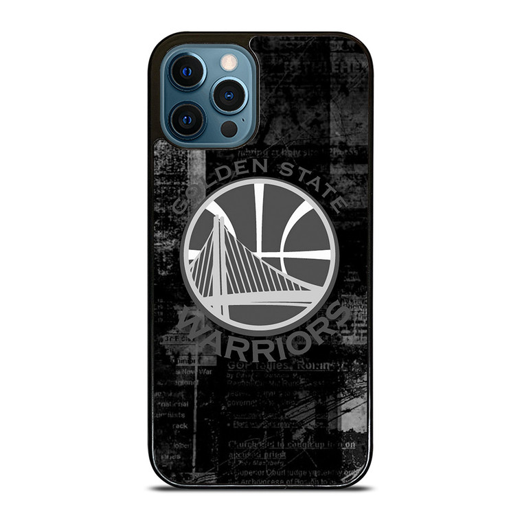 GOLDEN STATE WARRIORS LOGO BLACK WHITE iPhone 12 Pro Max Case