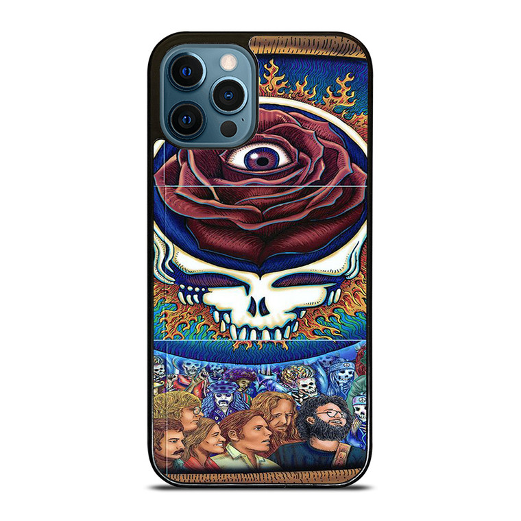 GRATEFUL DEAD SKULL ROSE iPhone 12 Pro Max Case