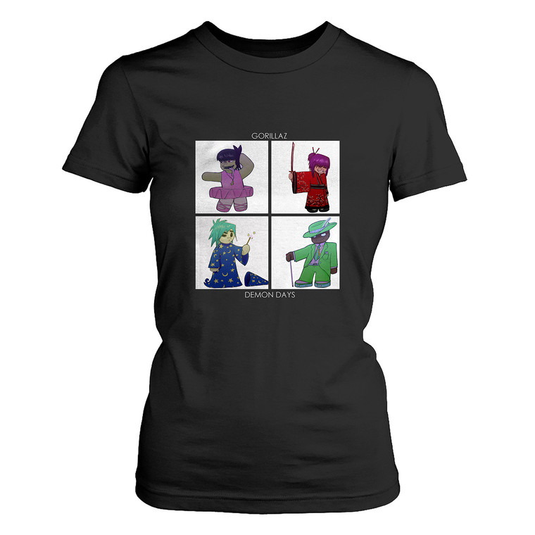 GORILLAZ DEMON DAYS BAND Women's T-Shirt