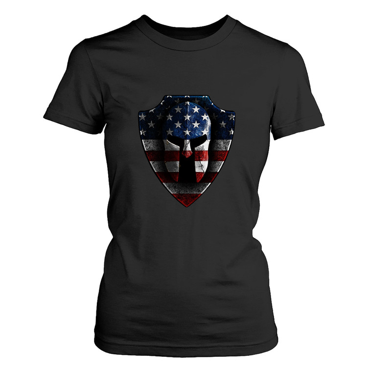 GRUNT STYLE AMERICAN SPARTAN 2 Women's T-Shirt