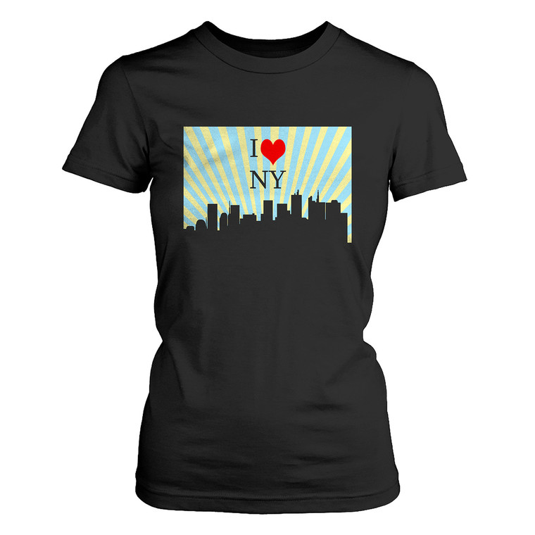 I LOVE NEW YORK DONT' SLEEP CITY 1 Women's T-Shirt