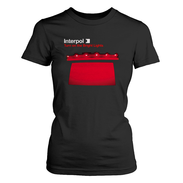 INTERPOL TURN ON THE BRIGHT LIGHTS Women's T-Shirt INTERPOL TURN ON THE BRIGHT LIGHTS Women's T-Shirt