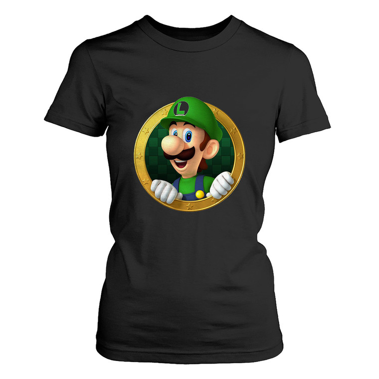 LUIGI NINTENDO SUPER MARIO Women's T-Shirt LUIGI NINTENDO SUPER MARIO Women's T-Shirt
