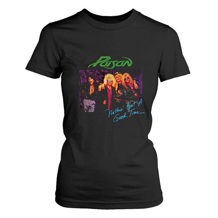 POISON BAND LOGO 3 Women's T-Shirt