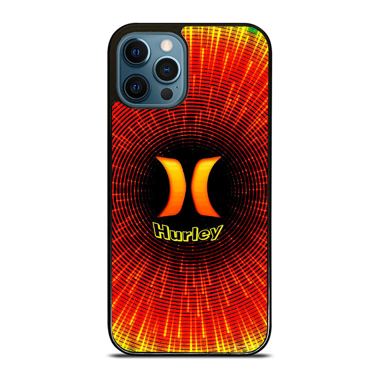 HURLEY ORANGE BLACK LOGO iPhone 12 Pro Max Case