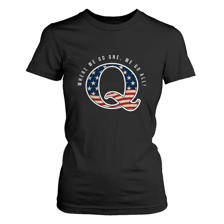 QANON WWG1WGA AMERICAN Women's T-Shirt